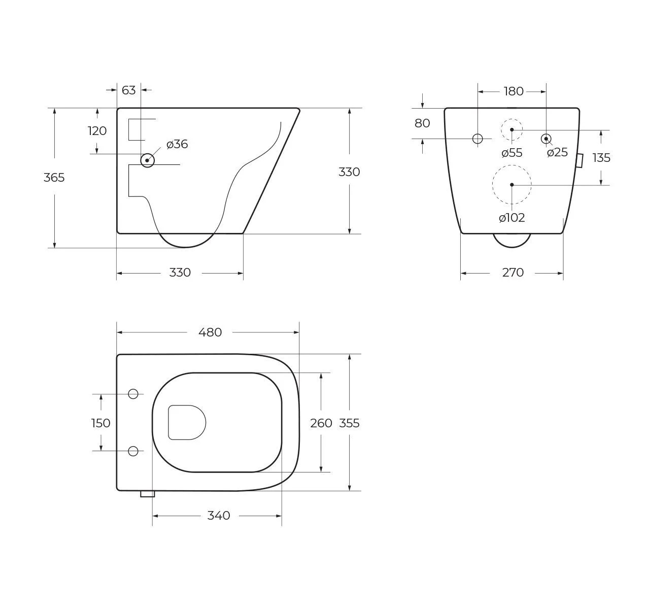 Унитаз подвесной безободковый с сиденьем и функцией биде BelBagno DUE BB3103CHR-BS/SC