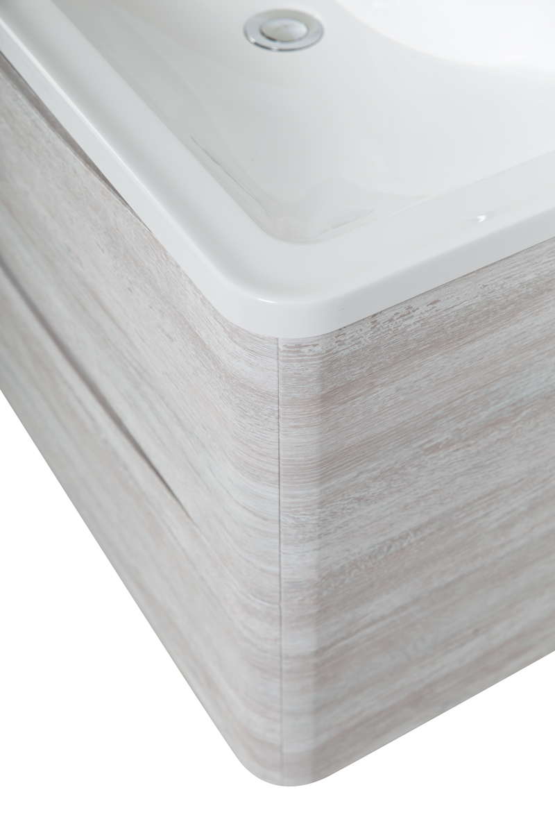 Мебель для ванной комнаты подвесная BelBagno ACQUA-900-2C-SO-RVB 90см Rovere Vintage Bianco 
