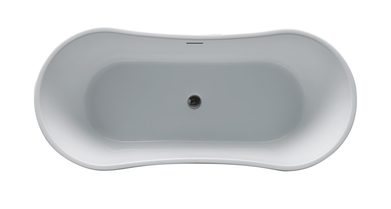 Ванна акриловая отдельностоящая BelBagno BB406-1650-730