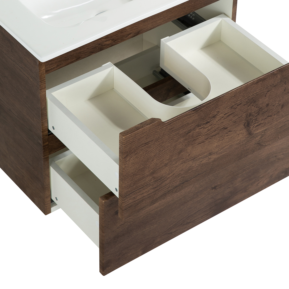 Тумба подвесная с раковиной BelBagno ETNA39-500/390-2C-SO-RW-P+BB500/390ETL
