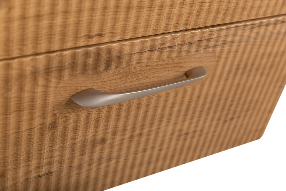 Подвесная тумба с раковиной Belbagno DUE 60 см Rovere Nature DUE-600-2C-SO-RN-P + BB-8076-3-60