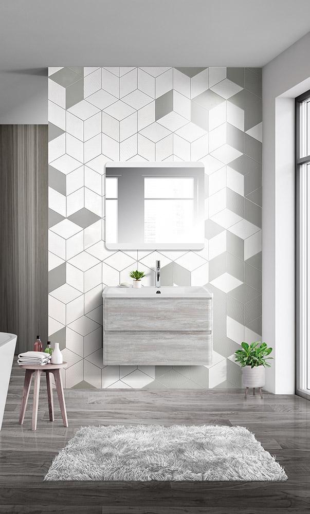 Тумба подвесная под раковину BelBagno ALBANO-800-2C-SO-RVB