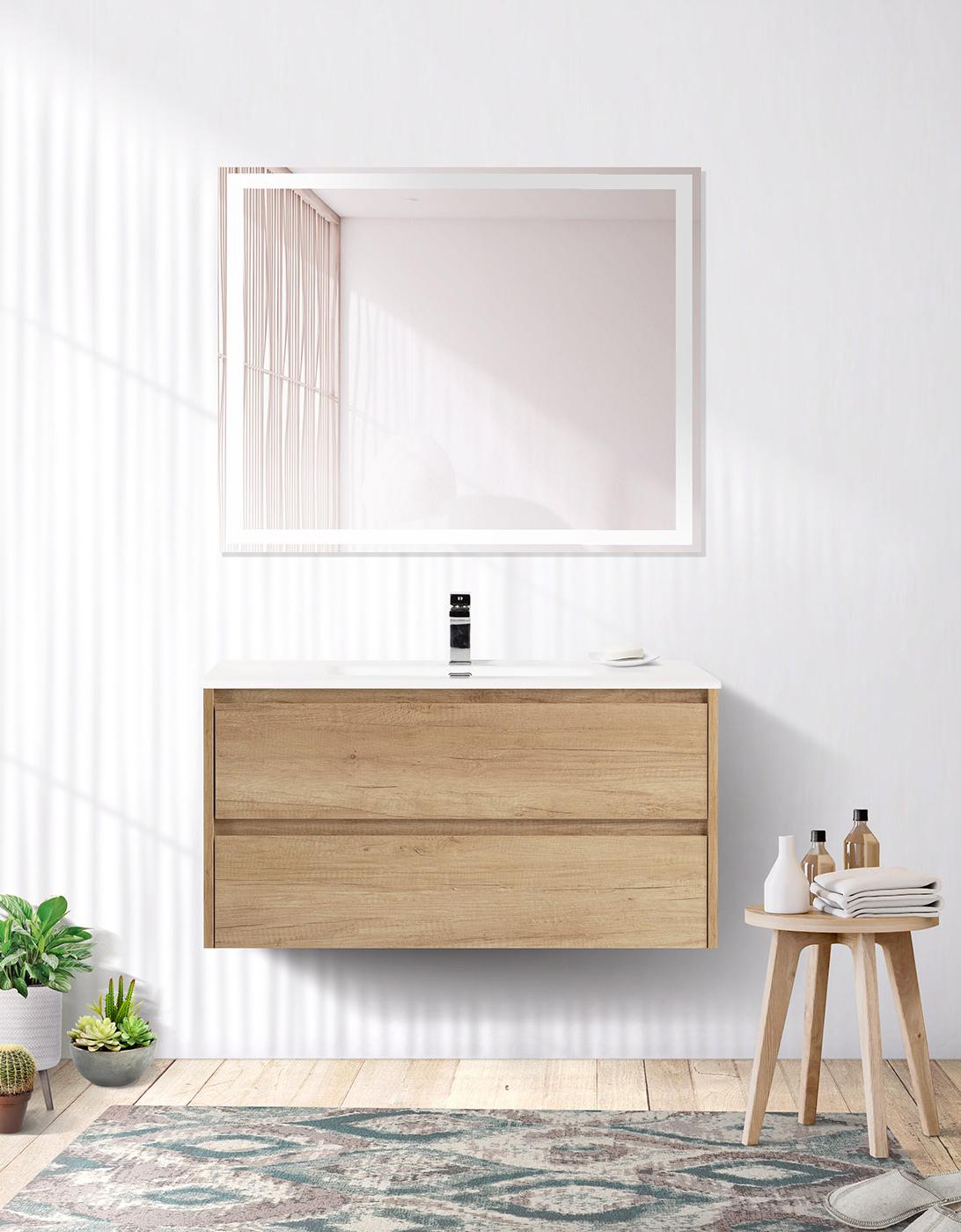 Тумба подвесная под раковину BelBagno KRAFT-1000-2C-SO-RNN