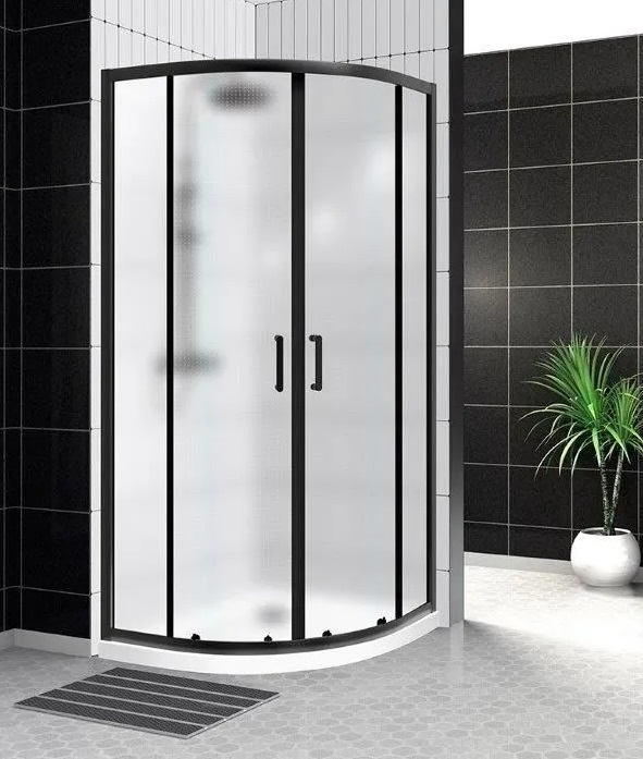 купить Душевой уголок BelBagno UNO-195-R-2-90-P-NERO 