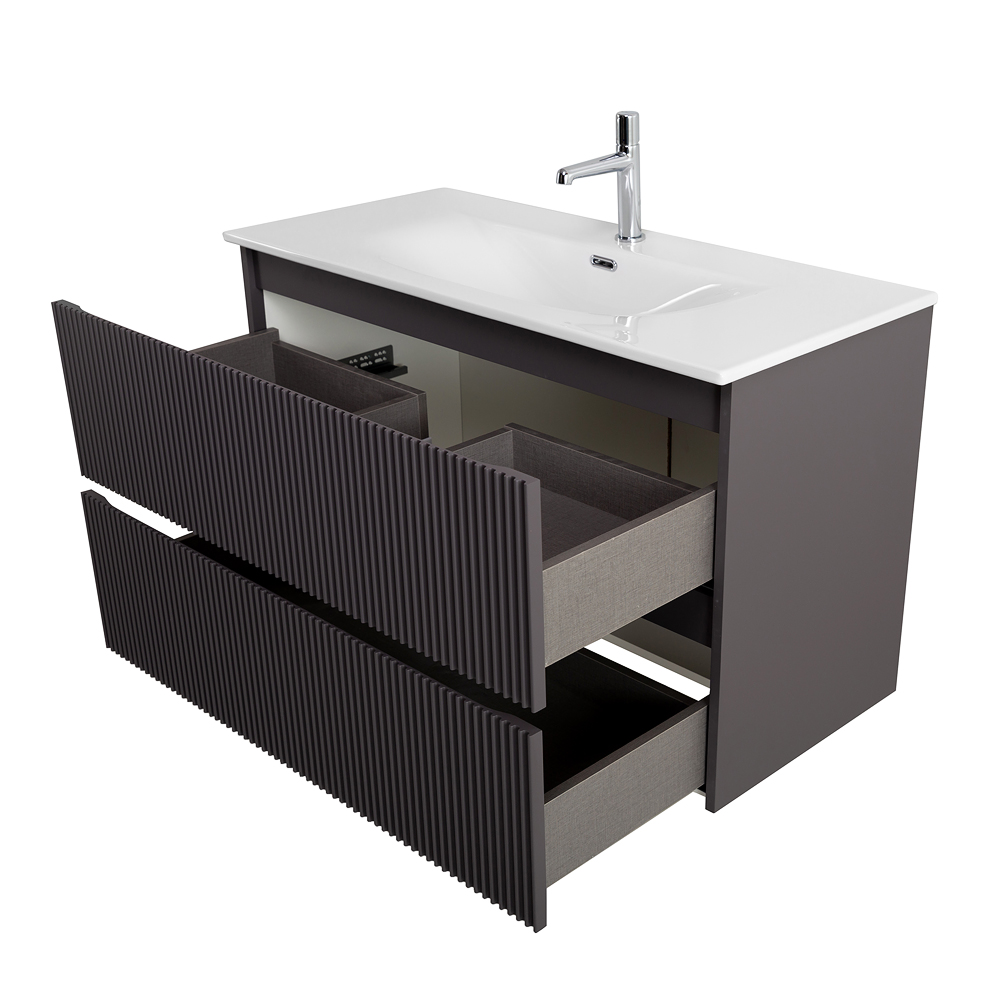 Тумба под раковину подвесная BelBagno UNO-1000-2C-SO-GSO