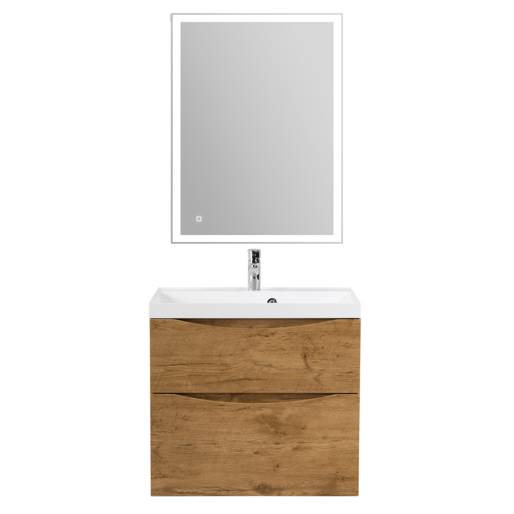Тумба подвесная с раковиной BelBagno MARINO-H60-600-2C-SO-RN-P