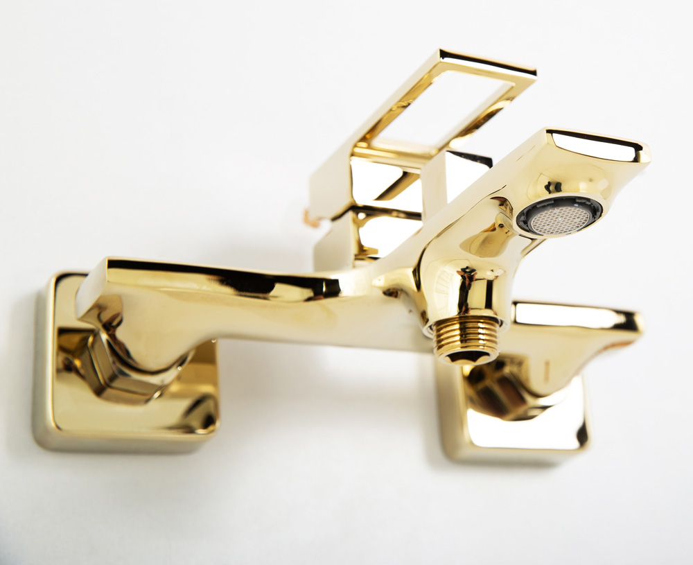 Смеситель BelBagno LUCE для ванны и душа LUC-VAS-ORO