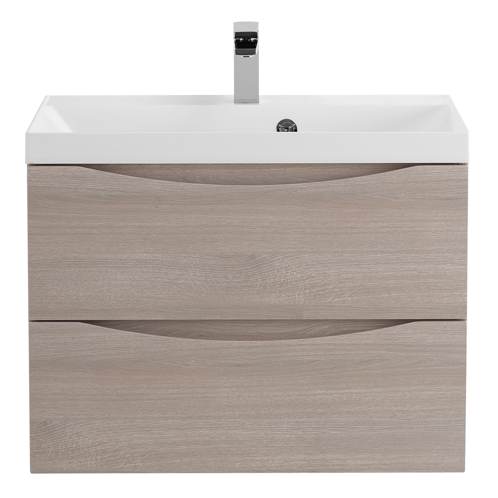 Тумба подвесная с раковиной BelBagno MARINO-700-2C-SO-RG-P
