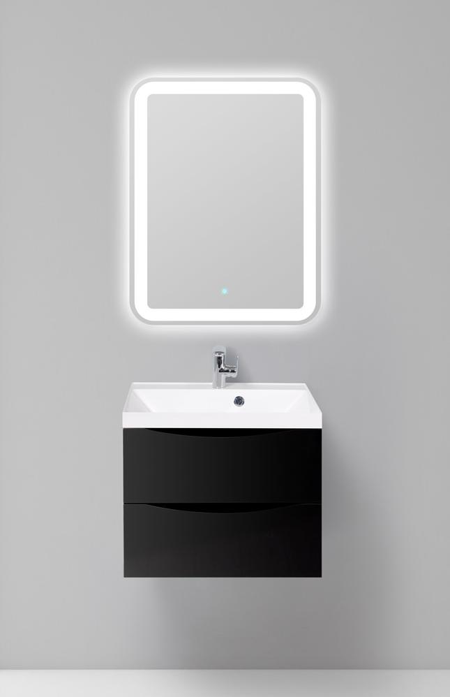 Тумба подвесная с раковиной BelBagno MARINO-700-2C-SO-NL-P