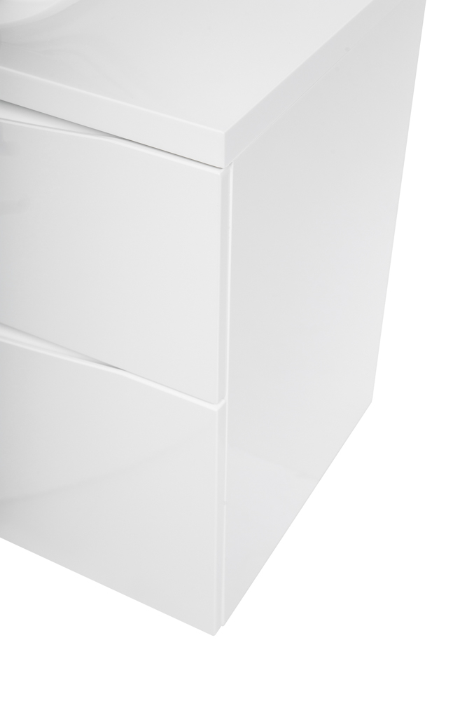 Тумба подвесная с раковиной BelBagno MARINO-H60-1100-2C-SO-BL-P