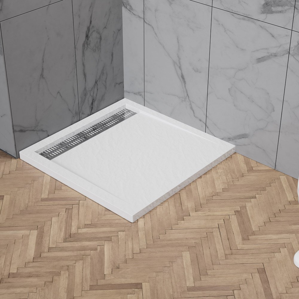 Акриловый поддон 100х100 BelBagno TRAY-BB-DUE-A-100-4-W0 без сифона