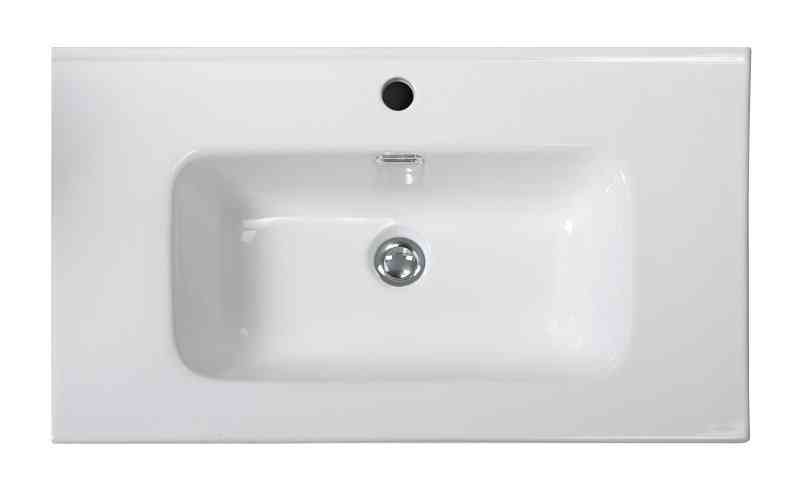 Тумба с раковиной подвесная BelBagno KRAFT-800-2C-SO-VO Еловый матовый, раковина белая BB800ETL