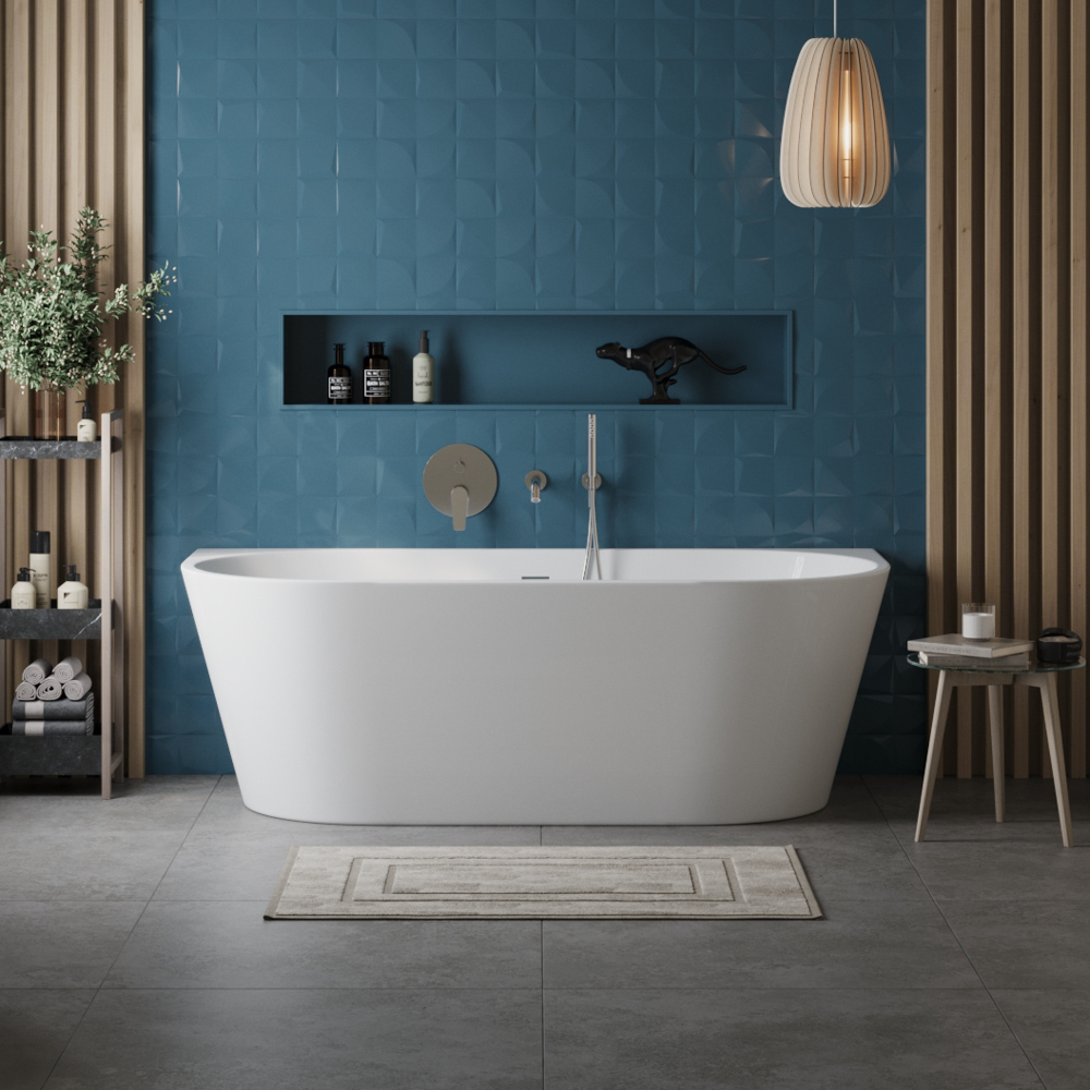 Ванна пристенная BelBagno BB710-1400-750