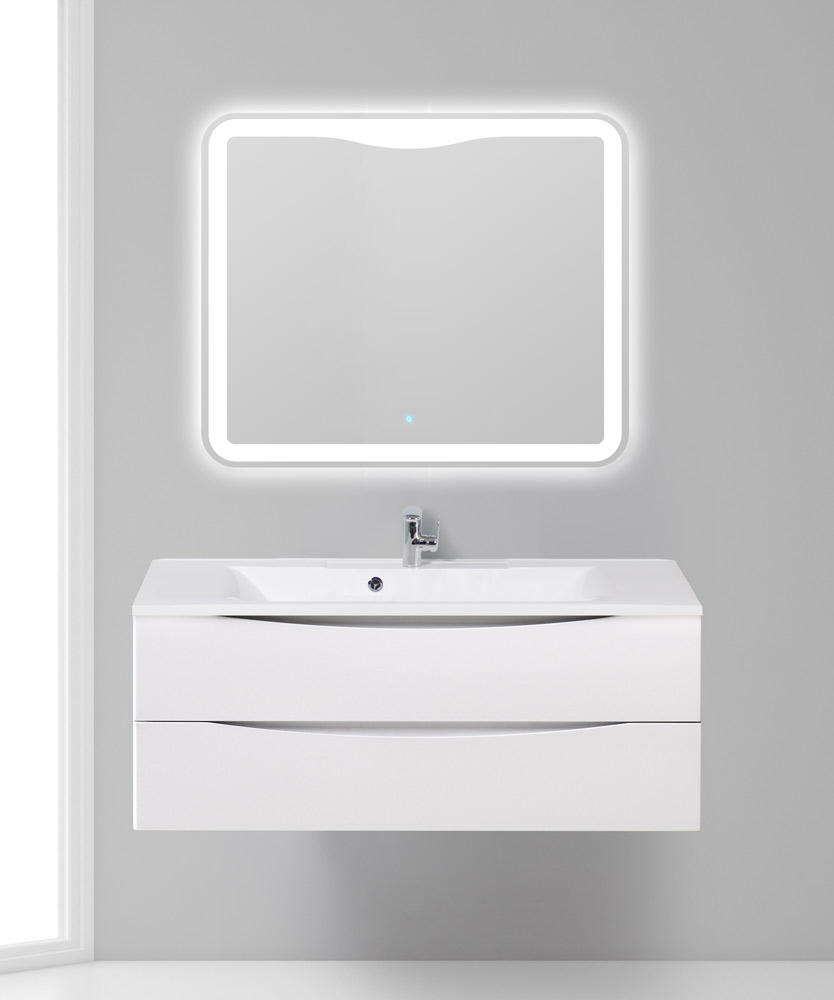 купить Тумба подвесная с раковиной BelBagno MARINO-1200-2C-SO-BO-P 