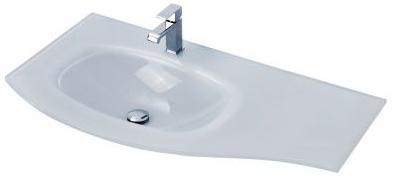 Раковина стеклянная чаша слева Cezares 82409 Extra-light