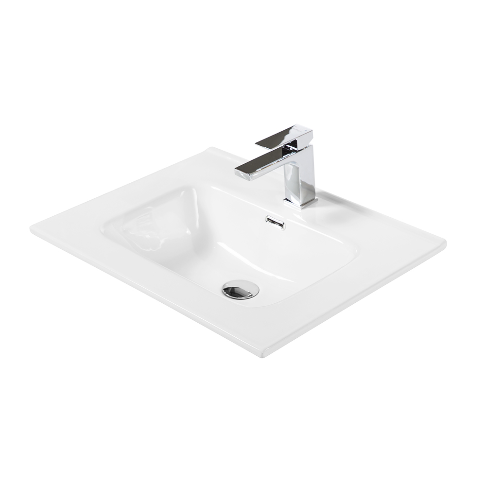 Тумба с раковиной подвесная BelBagno KRAFT-600-2C-SO-GSO Темно-Серый матовый, раковина белая BB600ETL