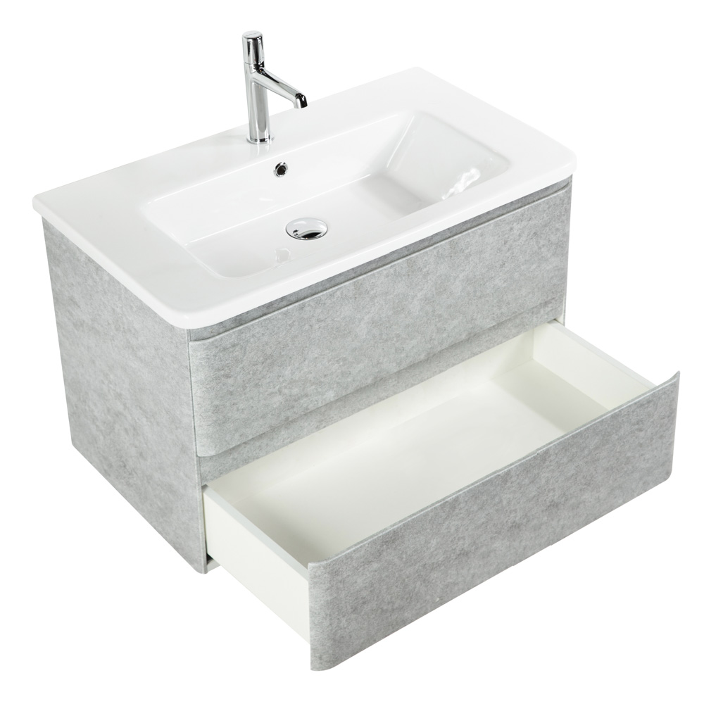 Тумба подвесная с керамической раковиной BelBagno ALBANO-CER-800-2C-SO-CVG