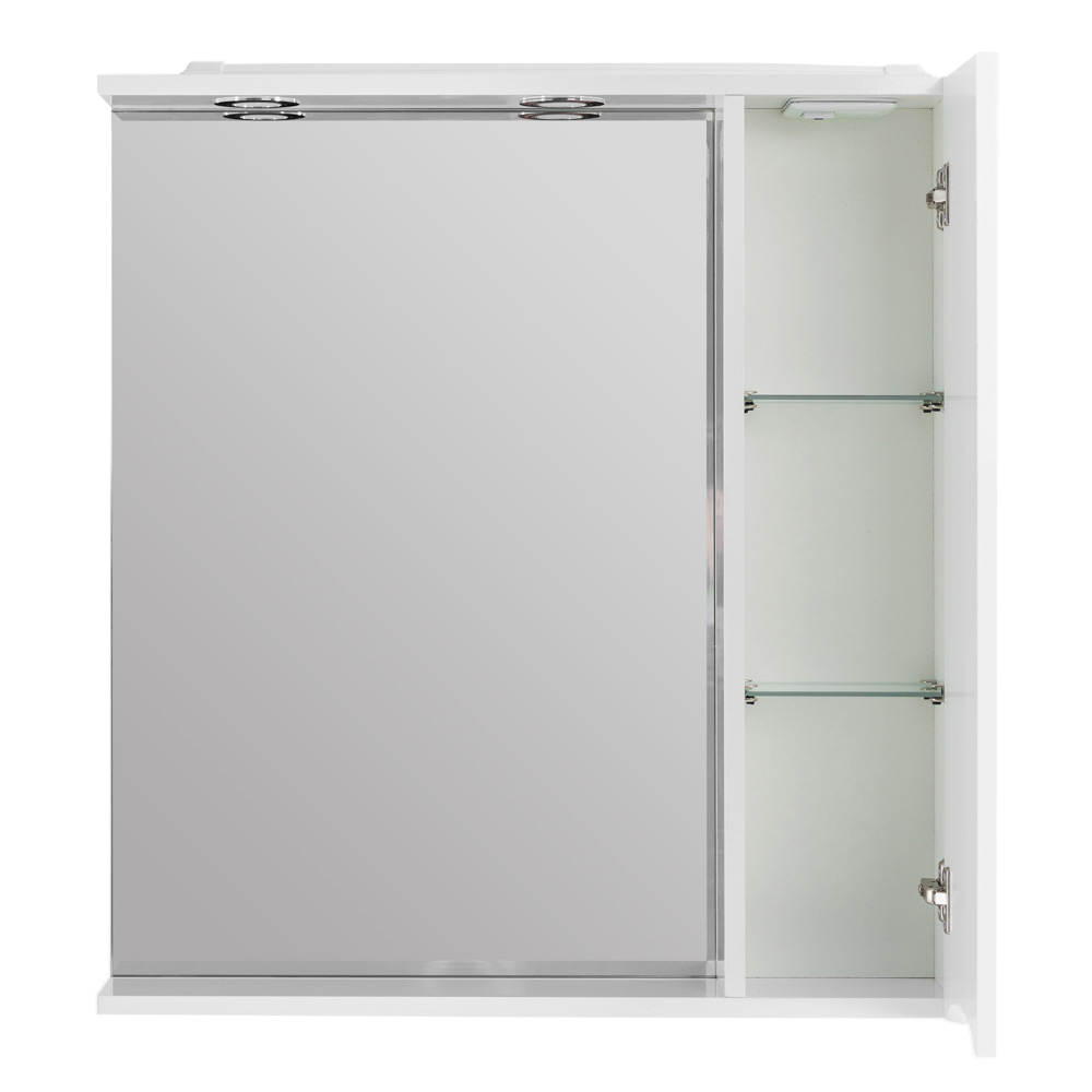 Зеркальный шкаф правосторонний BelBagno MARINO-SPC-700/750-1A-BL-P-R