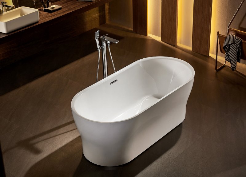 купить Ванна акриловая отдельностоящая BelBagno BB405-1700-800 