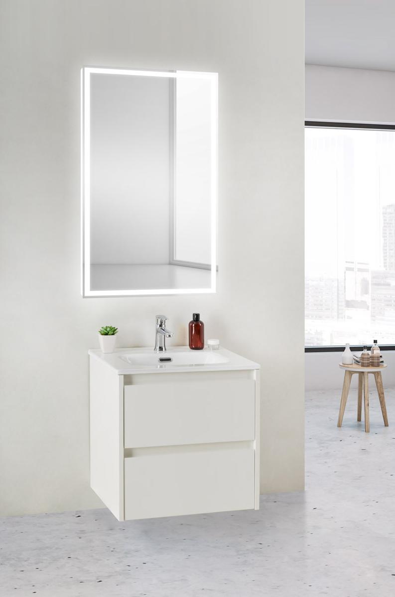 купить Тумба подвесная с раковиной BelBagno KRAFT 39-500/390-2C-SO-BO 
