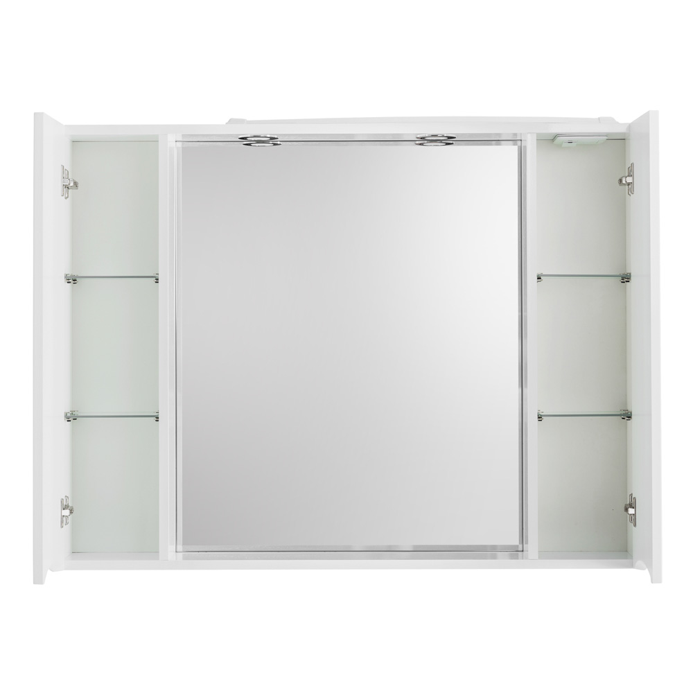 Зеркальный шкаф BelBagno MARINO-SPC-1000/750-2A-BL-P