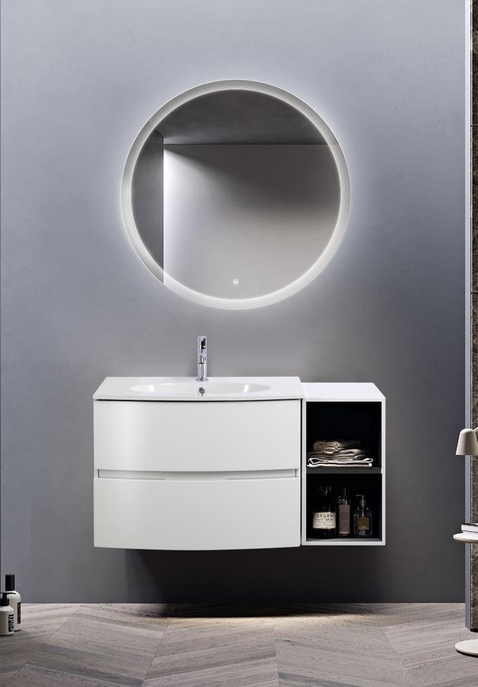 купить Мебель для ванной Cezares ELETTRA 104 Bianco opaco 55521+55529 