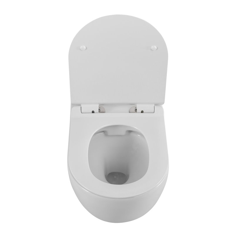 Унитаз подвесной Cezares STYLUS CZR-513-TH-R безободковый с сиденьем CZR-076-SC