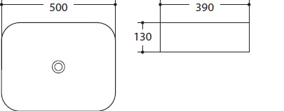 Раковина керамическая накладная Art&Max AM-78109-MB