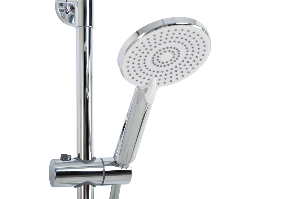 Душевая стойка CEZARES LUX-CVD-01 со смесителем и поворотным изливом 