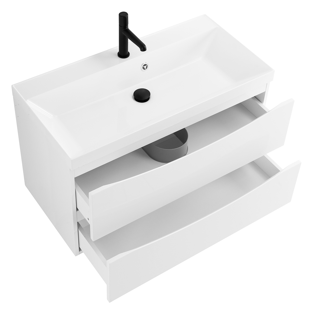 Тумба подвесная под раковину BelBagno MARINO-900-2C-SO-BL-P