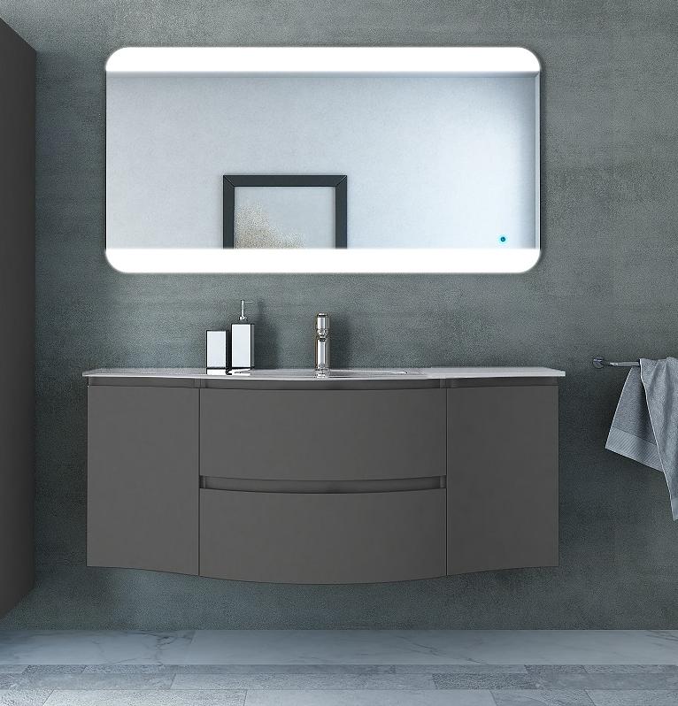 купить Мебель для ванной Cezares VAGUE 138 Grigio Talpa Opaco 