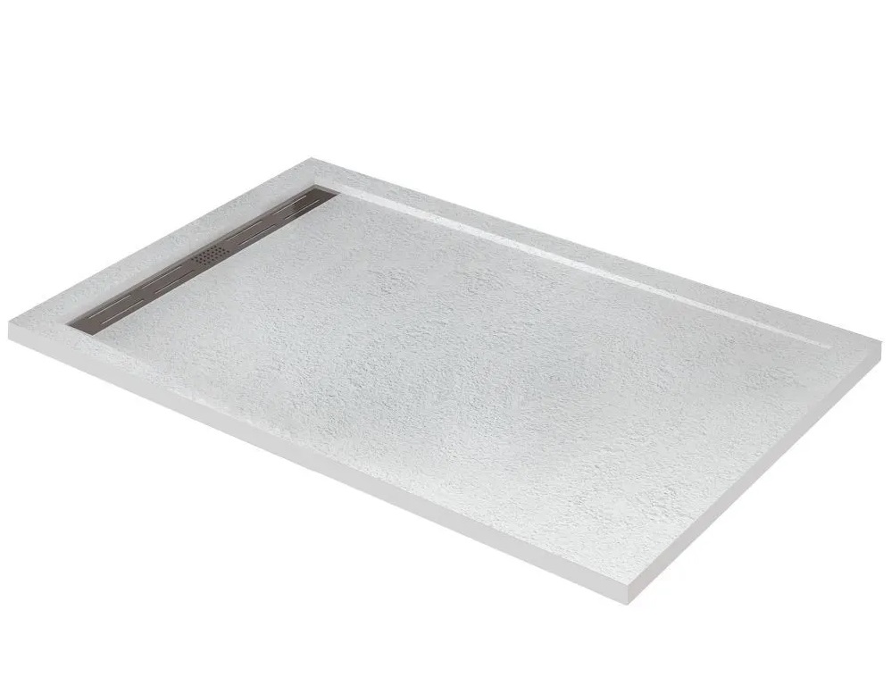 Поддон из искусственного мрамора 160х80 Cezares TRAY-AS-AH-160/80-30-W без сифона