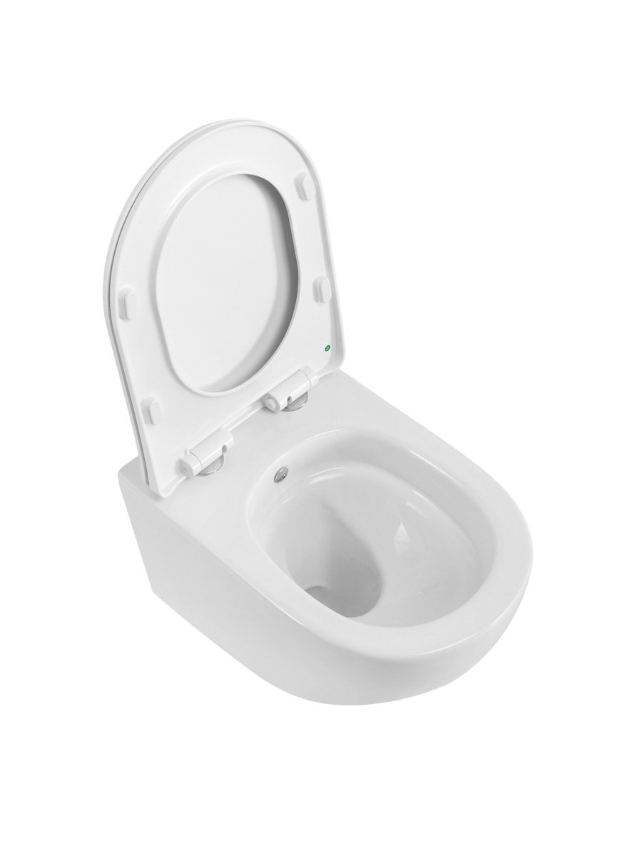 Унитаз подвесной BelBagno MARINO BB7026CH-TOR-BFS/SC с сиденьем, функцией биде, без смесителя 