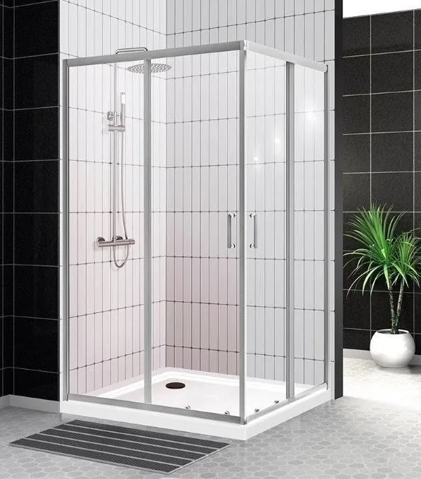 купить Душевой уголок BelBagno UNO-195-AH-2-100/80-C-Cr 