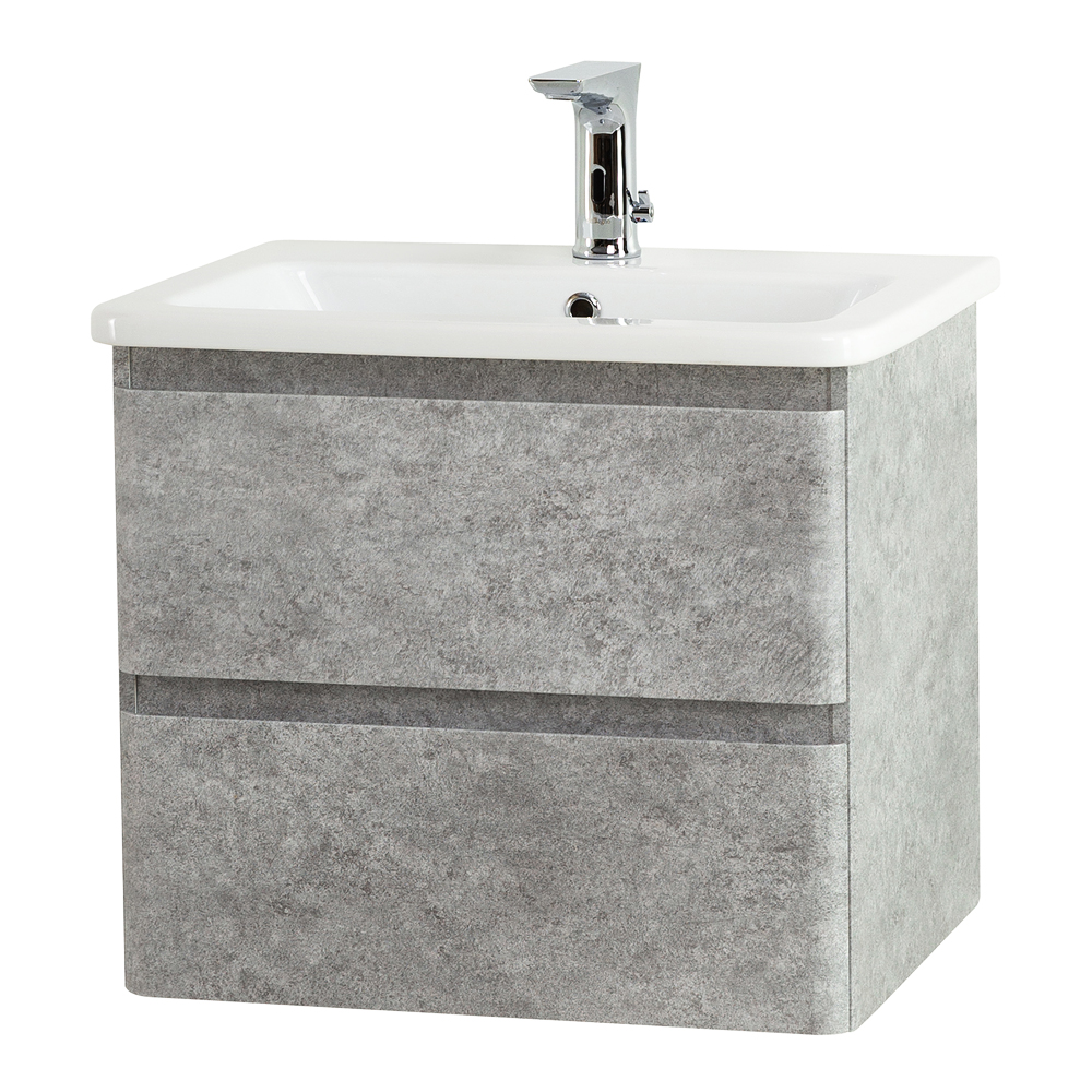 Тумба подвесная с керамической раковиной BelBagno ALBANO-CER-500-2C-SO-CVG