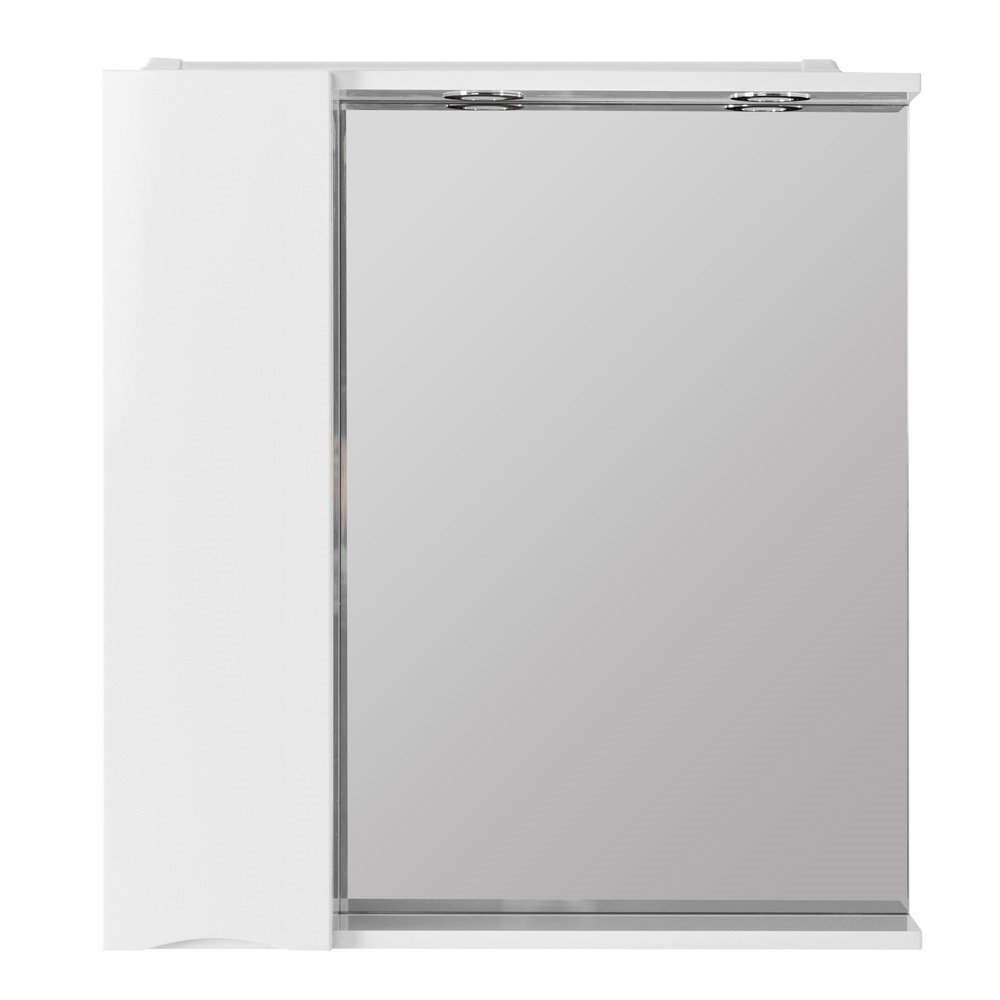 Зеркальный шкаф левосторонний BelBagno MARINO-SPC-800/750-1A-BL-P-L
