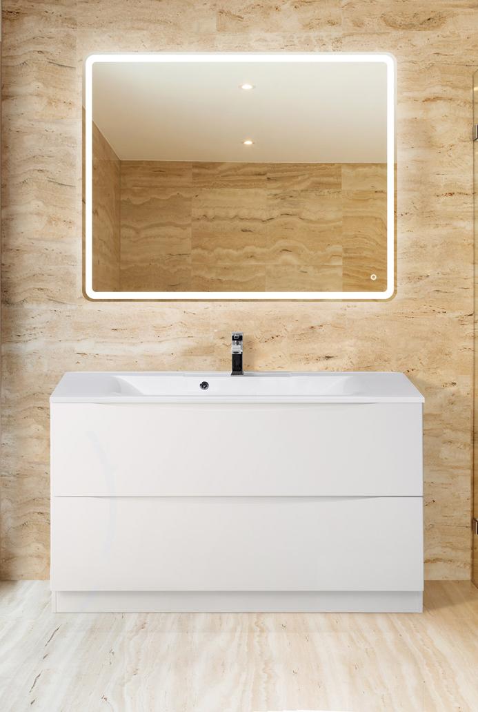 купить Тумба напольная с раковиной BelBagno MARINO-1000-2C-PIA-BL-P 