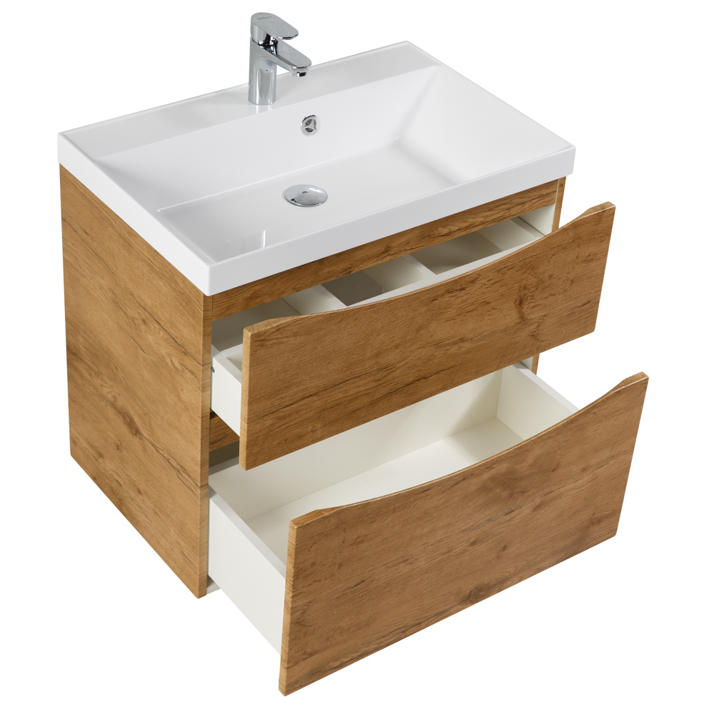 Тумба подвесная с раковиной BelBagno MARINO-H60-600-2C-SO-RN-P
