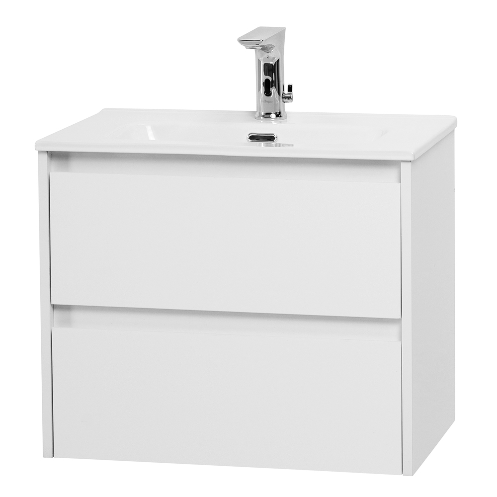 Тумба подвесная с раковиной BelBagno KRAFT 39-700/390-2C-SO-BO