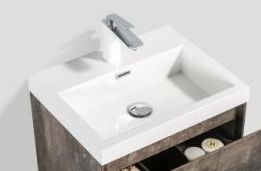 Раковина из искусственного мрамора BelBagno BB-500-PM-LVB