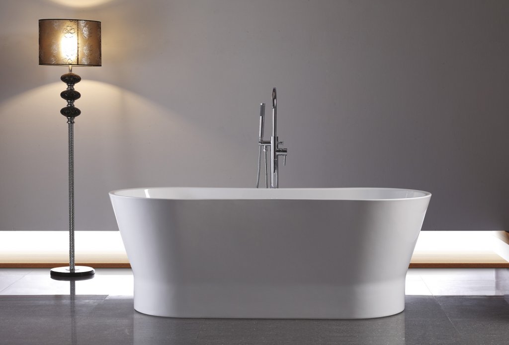 купить Ванна акриловая отдельностоящая BelBagno BB406-1650-730 