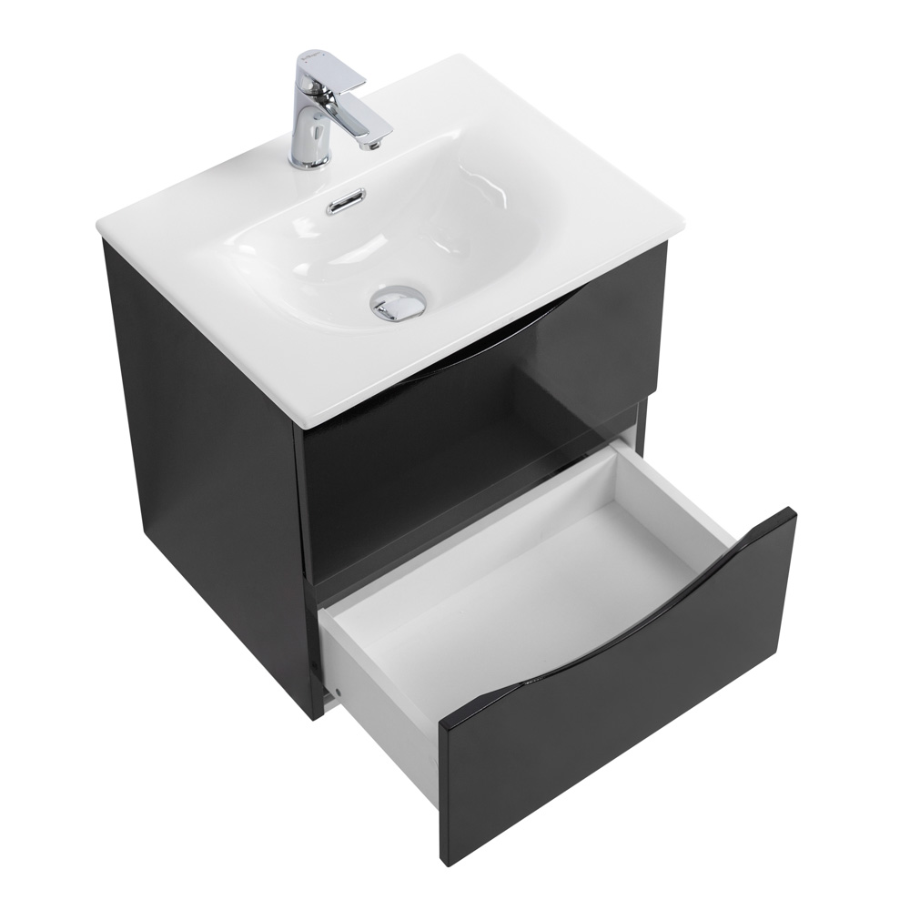 Тумба под раковину подвесная BelBagno MARINO-CER-MINI-500-2C-SO-NL-P