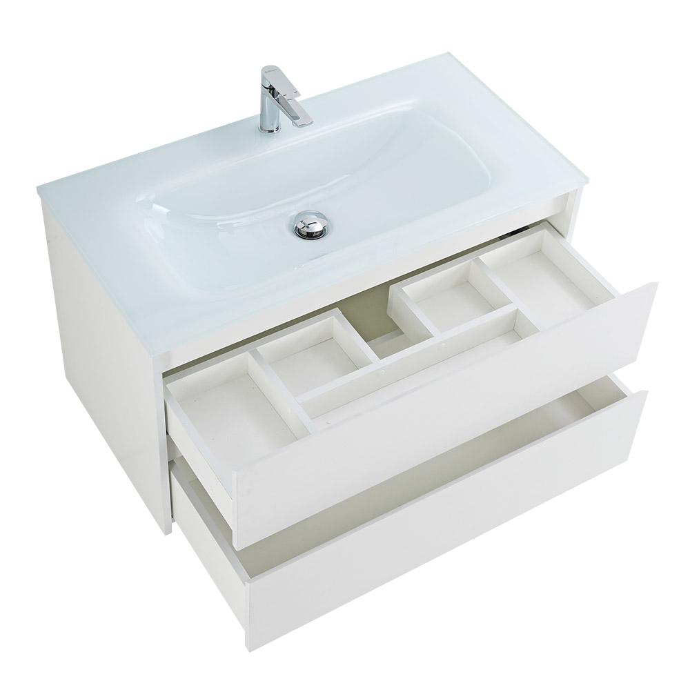 Тумба подвесная под раковину BelBagno KRAFT-800-2C-SO-BO