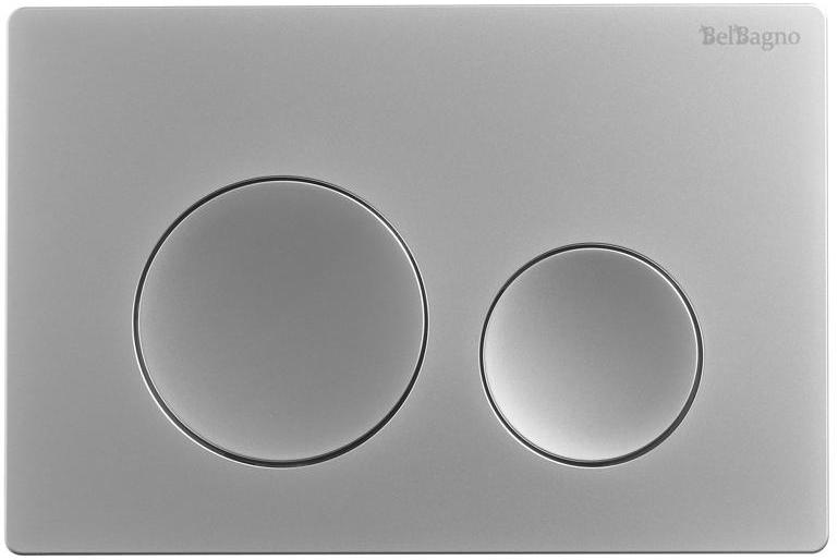 Кнопка смыва BelBagno BB-03C-IN цвет нержавеющая сталь