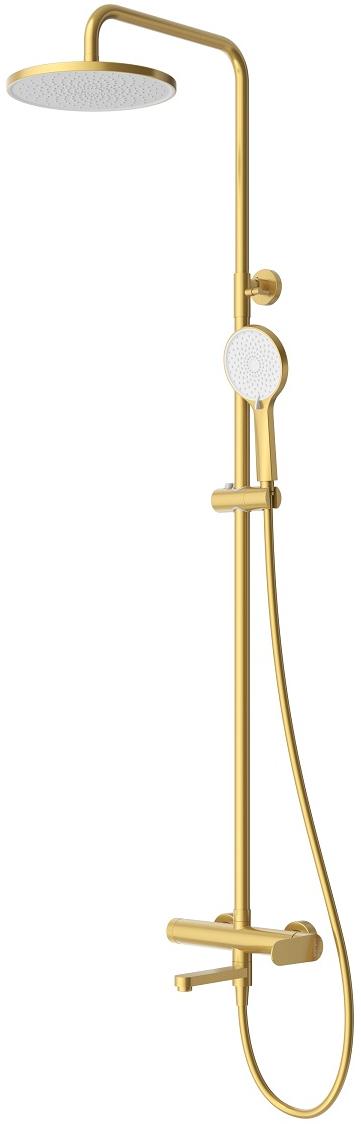 Душевая стойка CEZARES STYLUS-CVD-BORO со смесителем и поворотным изливом