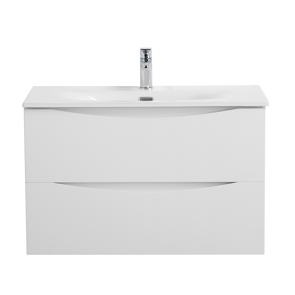 купить Тумба под раковину подвесная BelBagno MARINO-CER-MINI-800-2C-SO-BL-P 