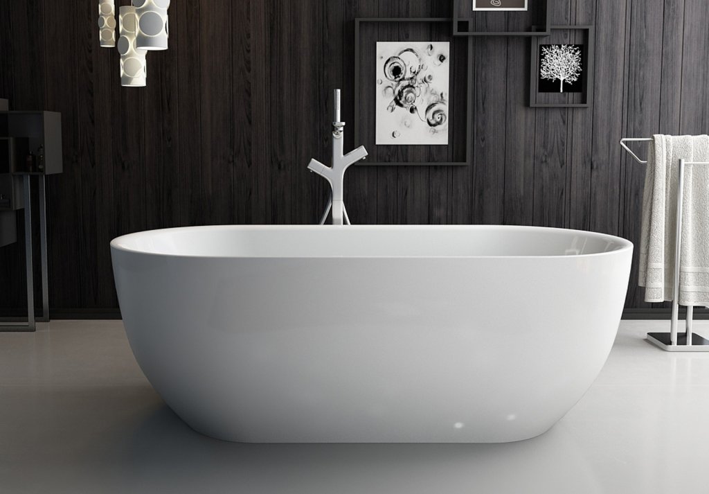 Ванна акриловая отдельностоящая BelBagno BB70-1500-800