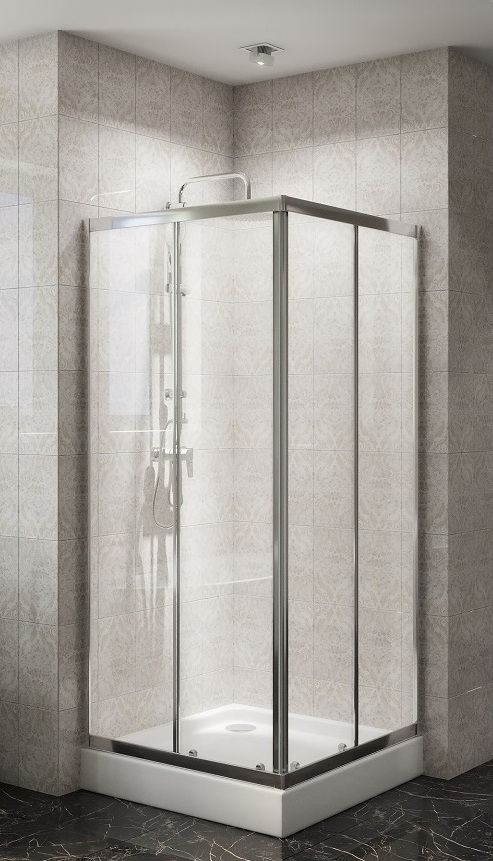 купить Душевой уголок BelBagno DUE-A-2-90-C-Cr 