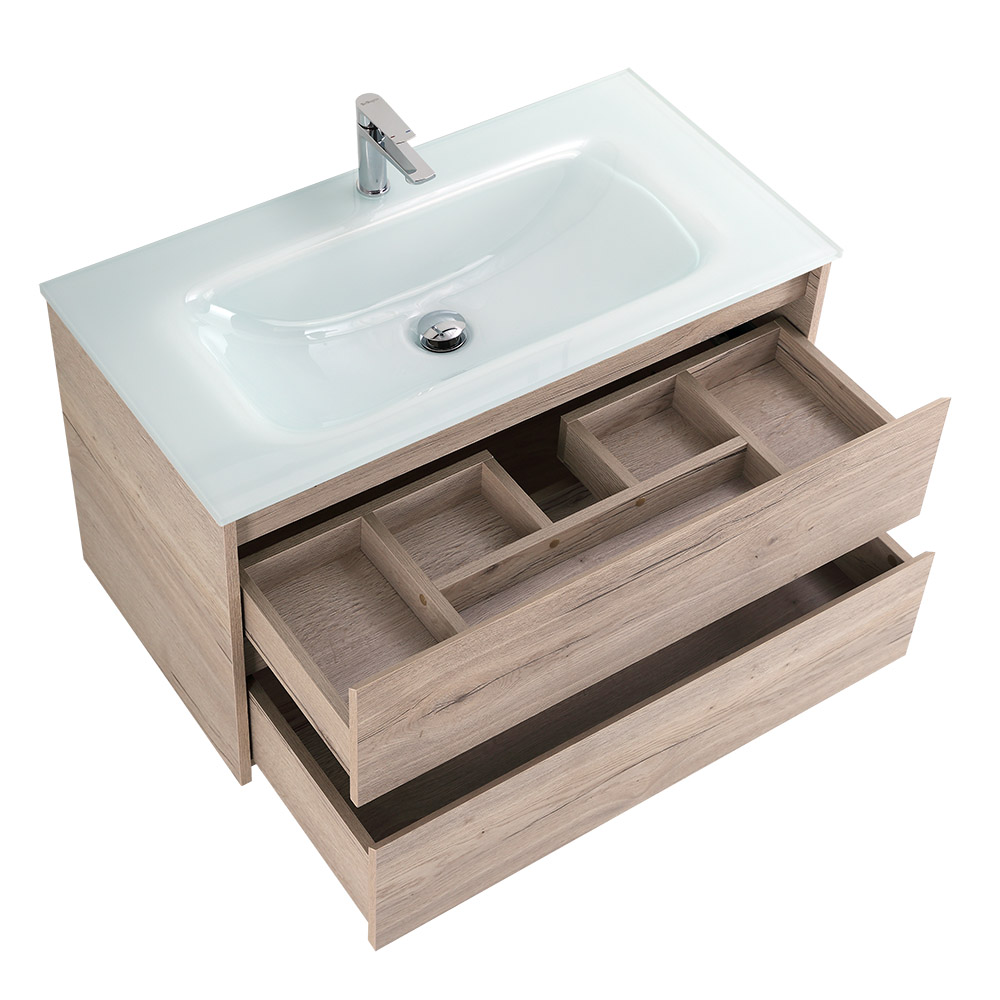 Тумба подвесная под раковину BelBagno KRAFT-1000-2C-SO-RGB