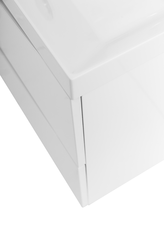Тумба подвесная с раковиной BelBagno MARINO-700-2C-SO-BL-P